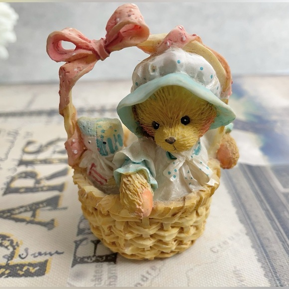 Cherished Teddies - Adorable Bear Figurine Set of 5 - Picture 14 of 16